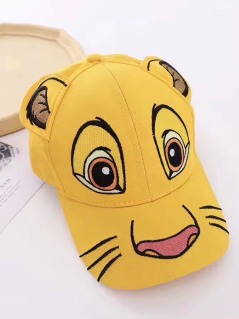 Disney Simba The Lion King Mesh Hat Baseball Cap Adjustable New Kids Size No Tag